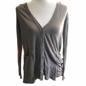 W by wilt revolve taupe boho blouse
